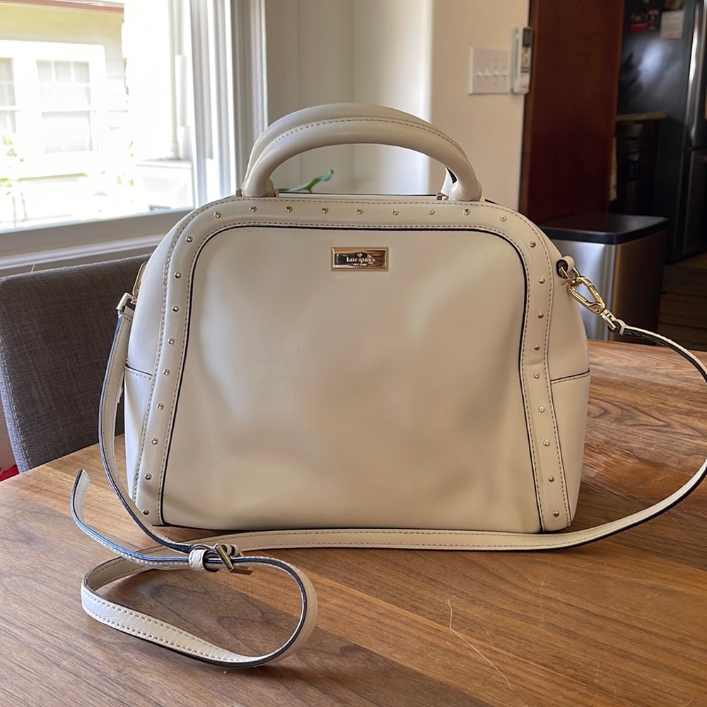 Kate spade white purse